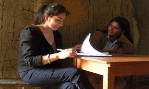 Volunteer in the Peruvian Amazon